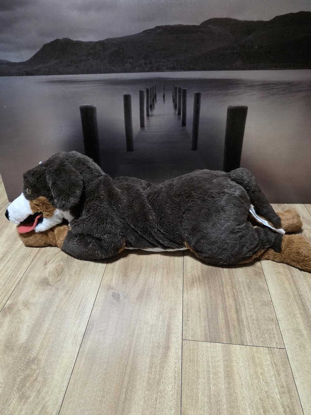 Bernese Mountain Dog Plush Ikea Stuffed Animal Big Hound LARGE Floppy